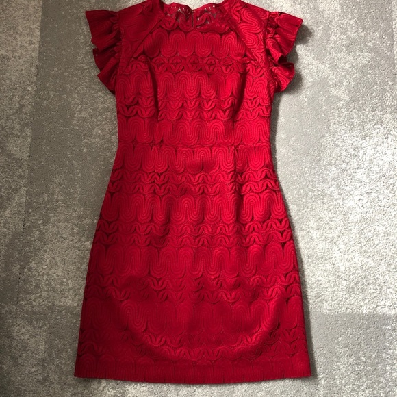 NWT Trina Turk Mai Tai Lace Dress - Picture 10 of 13